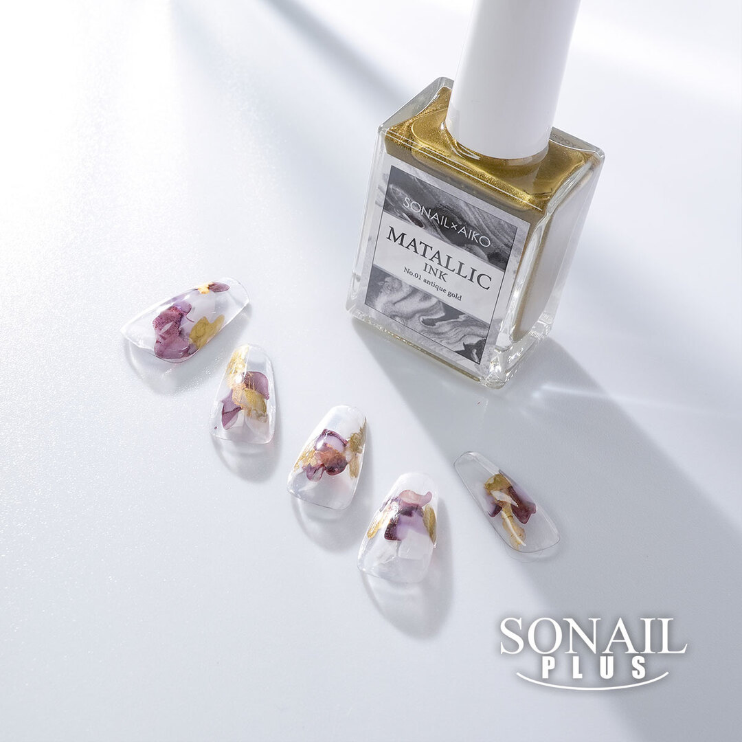 SONAIL*AIKO メタリック インク15ml No.1 antique gold FY002201