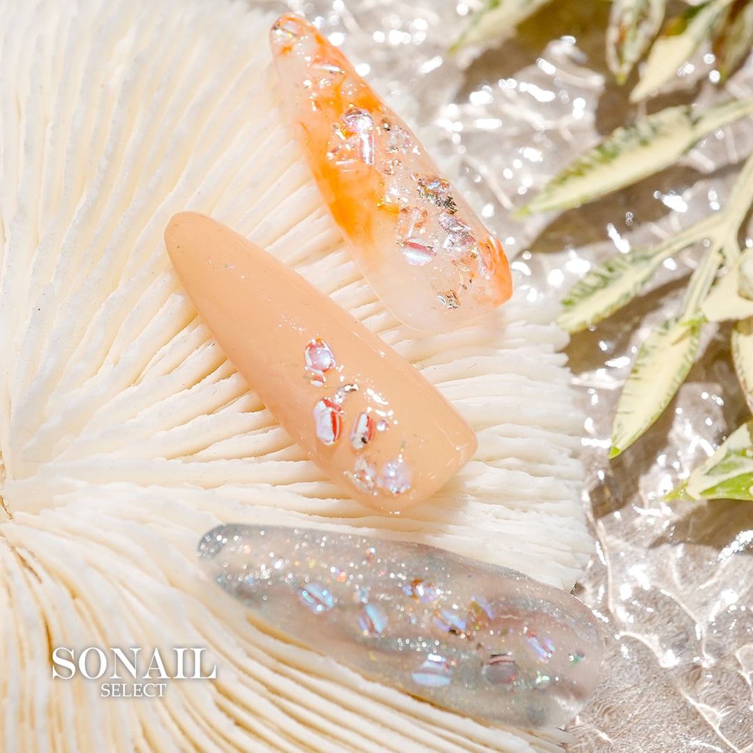 SONAIL*LapisRavi 極薄ホログリッター【jewel】シャンパンオパール