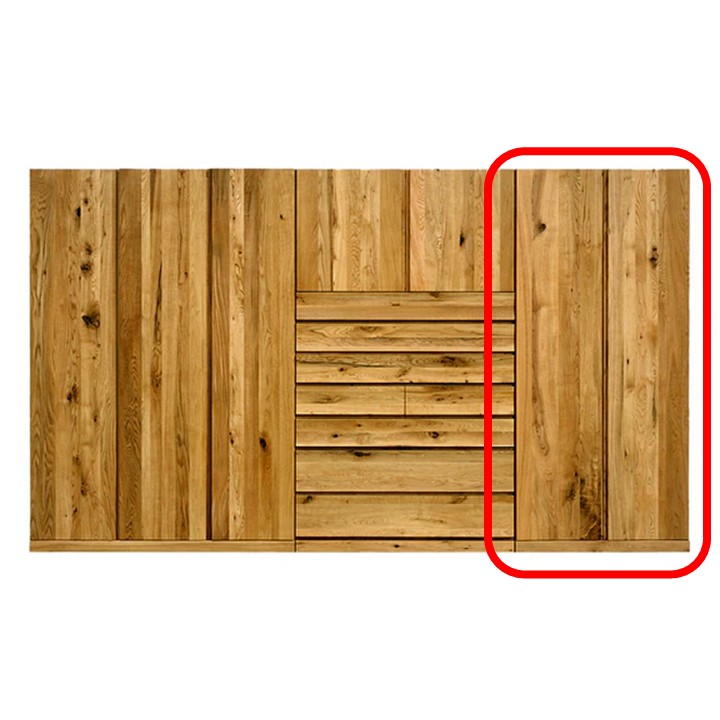 Knock on wood/ノックオンウッド ドレッサー チェスト コロニアル ワードローブ2枚扉（50-WN117665/RO・BC117669） | BED ROOM,チェスト