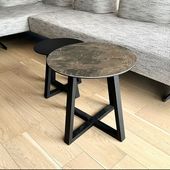 ��QUICK DELIVERY��JERO�ʥ������˥����ɥơ��֥롡Walnut/Black Ceramic�ڥ���ߥå�ŷ�ġ�