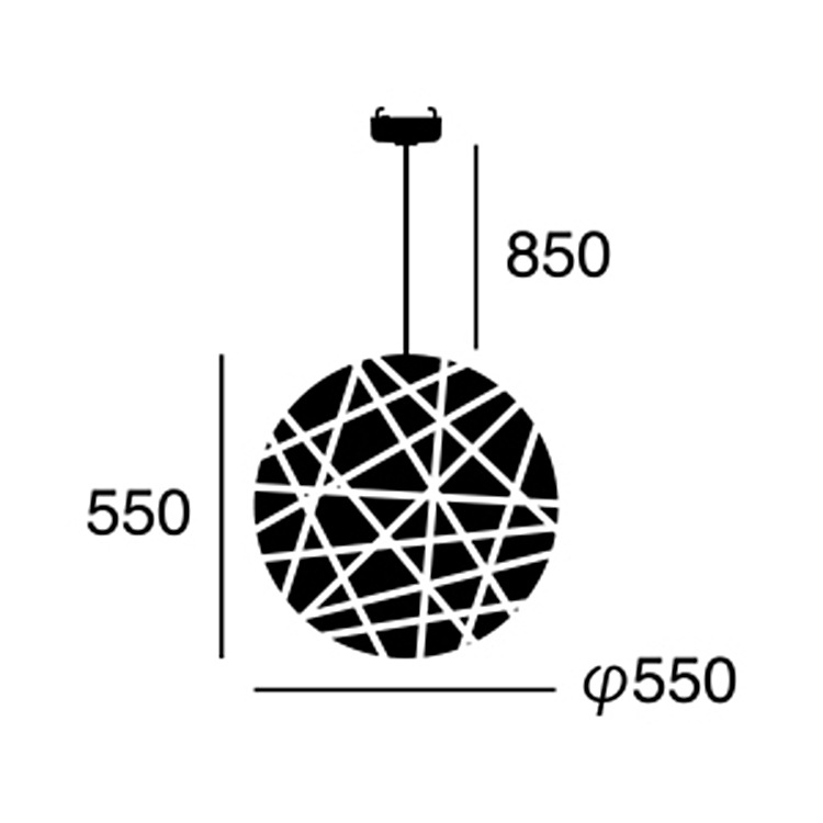 PENDANT LAMP��330-60713-BK��