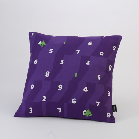 EVANGELION Cushion (textile design by SOUSOU) 浡