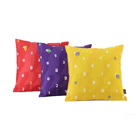 EVANGELION Cushion (textile design by SOU��SOU) ��浡