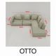 ����303cm��Otto(���å�) �����ʡ����ե���L���ڸ����äƱ������ʡ���