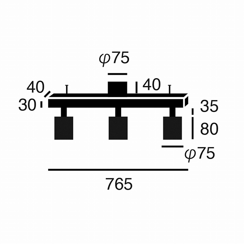 GRID 3-DOWN LIGHT��330-75443�ˡ�