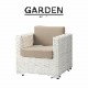 ��WEB�����ʡ�1P GARDEN��SOFA��WHITE����103-65631��