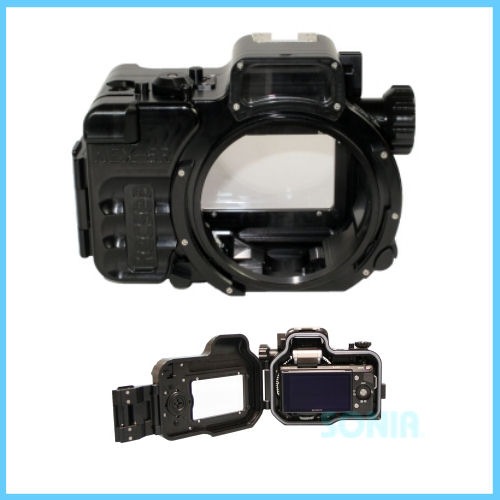 【新品】Recsea レクシー キヤノンG7X専用 防水ハウジング Amazon | Sea frogs キャノン G7X Mark II 40m/130フィート 水中