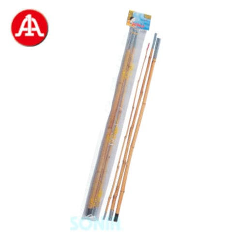 A1（エーワン） SAO-55 竹竿 単品 3本継 約2.1m 仕掛け無し（5本セット