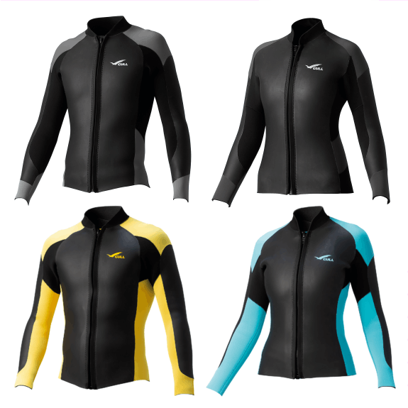 Gull メンズ Lサイズ タッパー・ロングジョン GULL タッパー 黒