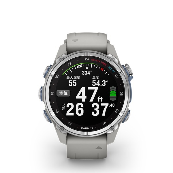 GARMIN ガーミン Descent Mk2S ダイブコンピューター GPS内蔵 充電式 