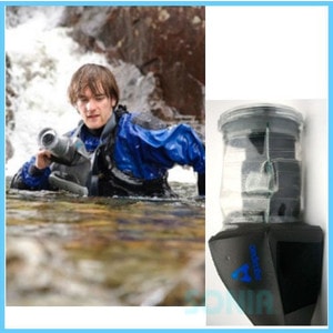 ������̵����AQUAPAC/R�ʥ������ѥå��� AQP-458 ����ա�������ѥ����� IPX8 �����륰�졼235x210x90+90�ʥ��mm