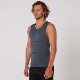 OCEAN��EARTH�ʥ�������󥢥�ɥ������� ��֥����� �Хåɥ٥��� MENS RIB GUARD PADDED VEST CHACOAL