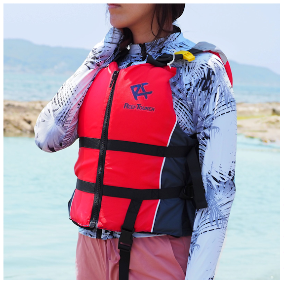 ReefTourer�ʥ꡼�եĥ��顼�� RA0409Z �ۥ��å����դ�����Ρ�����󥰥٥��� SNORKELING VEST ����Ρ����� �ե����ƥ��󥰥٥���
