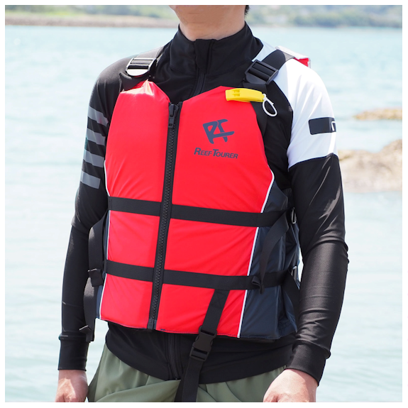ReefTourer�ʥ꡼�եĥ��顼�� RA0409Z �ۥ��å����դ�����Ρ�����󥰥٥��� SNORKELING VEST ����Ρ����� �ե����ƥ��󥰥٥���