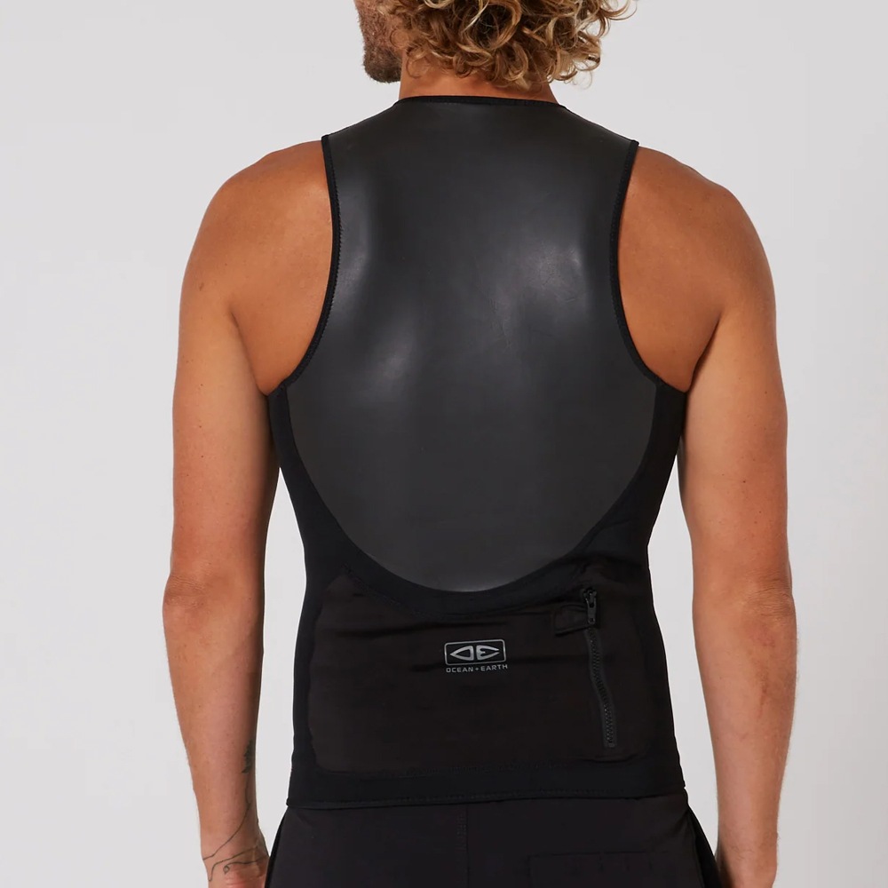 OCEAN��EARTH�ʥ�������󥢥�ɥ�������  �ե���ȥ��åץѥɥ�٥��� FRONT ZIP PADDLE VEST