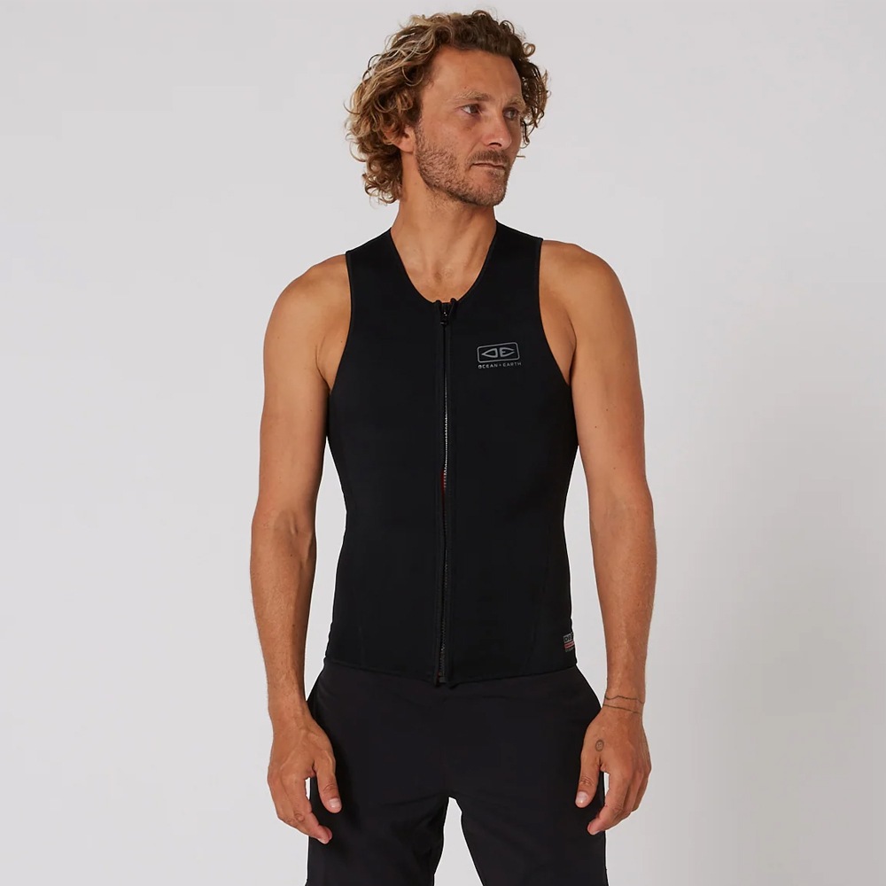 OCEAN��EARTH�ʥ�������󥢥�ɥ�������  �ե���ȥ��åץѥɥ�٥��� FRONT ZIP PADDLE VEST