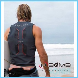 H-BOMB POWER HEATED VEST RIP CURL 管238 Rip Curl H-Bomb Mk2