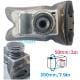 AQUAPAC�ʥ������ѥå��� AQP-428 �������դ�����顦�������ʥ��⡼��� IPX8 �����륰�졼��167mm�߲�110mm�ߤޤ���30mm