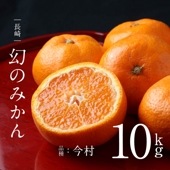 再入荷 山田みかん農園 【残りわずか】長崎・東彼杵で愛される 山田さんちの 最高級  ジューシー 甘い 幻の 温州みかん 10kg (品種：今村) / ●送料無料