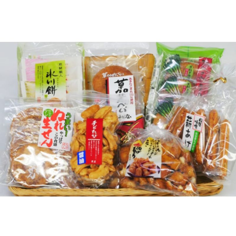 お煎餅食べ比べセット ｜ちょこたび埼玉公式通販サイト