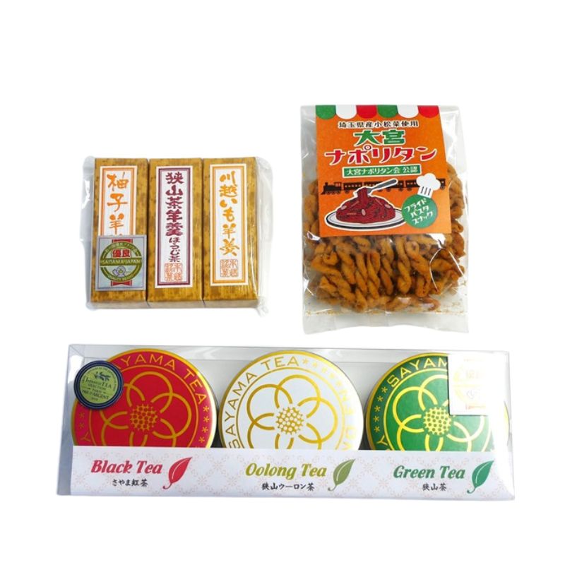 狭山茶を楽しむお菓子セット ｜ちょこたび埼玉公式通販サイト