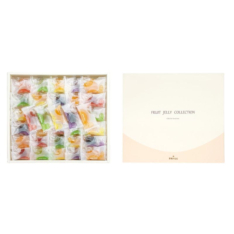 お盆＆帰省のお土産に！】彩果の宝石 フルーツゼリーコレクション（66