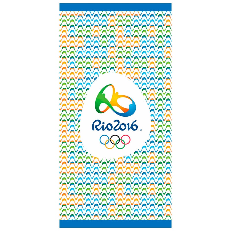 リオ五輪マーク＆エンブレムバスタオル【リオオリンピック】｜すべての