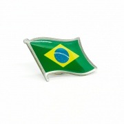 ブラジル国旗ピンバッジ