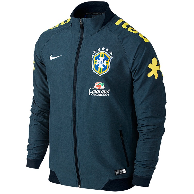 ブラジル代表ウーブンジャケット【ネイビー】スポンサー付き｜すべての