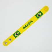 ブラジルラバーブレスレット イエロー