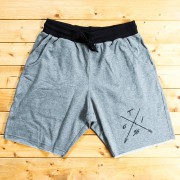 【ネイマール愛用ブランド】TOISSトイスショートスウェット切りっぱなしパンツチャコール