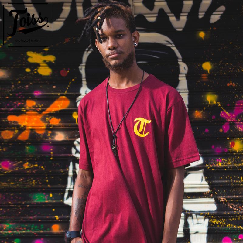 ネイマールブランド【TOISS】タイダイTシャツ ダークレッド TOISS】トイスTシャツの公式オンラインショップ|SORTEブラジル通販