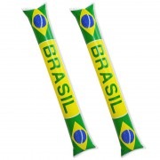 BRASILスティックバルーン【ブラジルグッズ・イベント・フェス・サッカー応援】ブラジルカラー