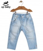 ◆期間限定セール◆【UP BABY】男の子デニムパンツ【デイリー・オールシーズンOK】ライトブルー|男の子|キッズ