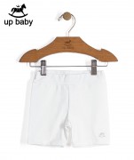 ◆期間限定セール◆【UP BABY】女の子ショート丈レギンスパンツ【インナースパッツ・レギンス】｜ホワイト|女の子|キッズ