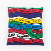 ボンフィン柄クッションカバー【BONFIM】ブラジル | マルチ
