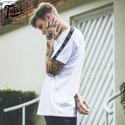 【TOISS】トイスショルダーテープモレトンTシャツ ELASTICO MANGA スウェット生地 | ホワイト