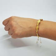 moema モエマシェルモチーフBuritiブレスレット | ナチュラル×ゴールド|アクセサリー|レディース