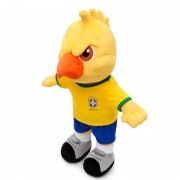 ブラジル代表公式マスコット カナリーニョ・ピストーラ キャラクターぬいぐるみ