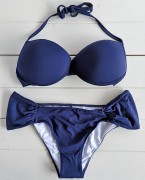 【Morena Rosa】オーシャンネイビーワイヤー入り水着|水着|レディース