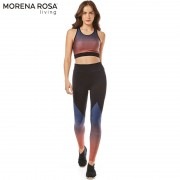 【Morena Rosa Living】グラフィックグラデーションハーフトップ マルチ