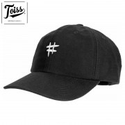 【TOISS】トイス＃ベルトバックキャップ ブラック　ネイマールブランド