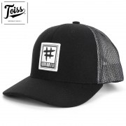 【TOISS】トイス＃パッチ メッシュキャップ スナップバック ブラック　ネイマールブランド