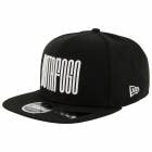 【BOTAFOGO】ボタフォゴ公式レタリングキャップ NEW ERA 9FIFTY ブラック×ホワイト|ブラジルリーグ|ブラジルサッカー