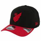 アトレチコパラナエンセ公式 カーブキャップ【ATHLETICO PARANAENSE】NEW ERA 9FIFTY ブラック×レッド