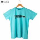 Huebra ウエブラTシャツ batuque samba funk ライトブルー|HUEBRA（リオデジャネイロ発）