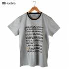Huebra ウエブラTシャツ ポルトガル語フレーズデザイン グレー|HUEBRA（リオデジャネイロ発）