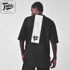 【TOISS】トイス バックプリントオーバーサイズTシャツ ＃ ブラック|メンズウエア|TOISS（ネイマールブランド）