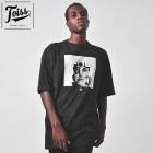 【TOISS】トイス デザインプリントオーバーサイズTシャツ Eye ブラック|メンズウエア|TOISS（ネイマールブランド）
