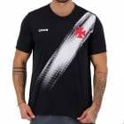 ヴァスコダガマ公式ラインデザインTシャツ【VASCO DA GAMA】ブラック|ブラジルリーグ|ブラジルサッカー